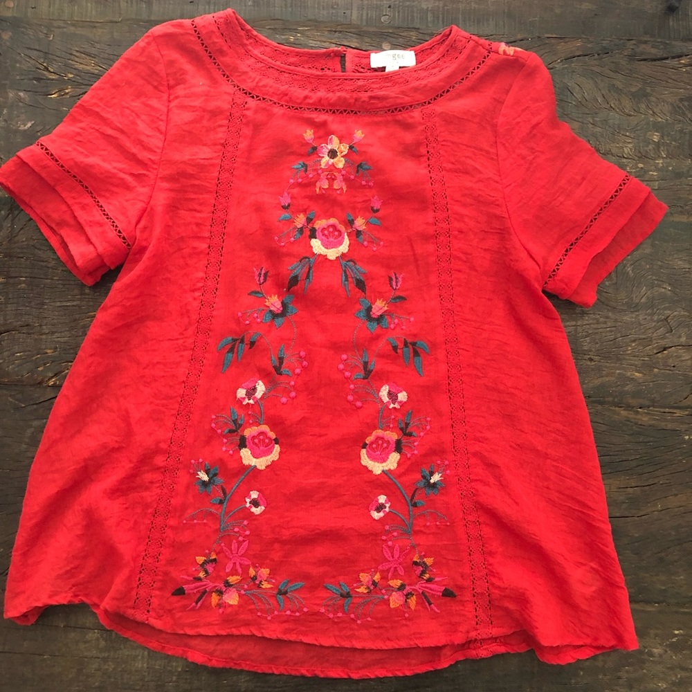 Mexican style boho top
